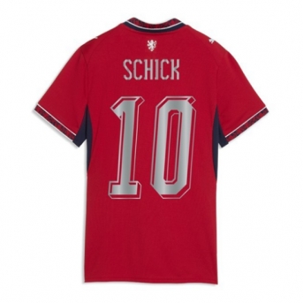 Billige Fotballdrakt Tsjekkia Patrik Schick #10 Replika Hjemmedrakt Dame VM 2026 Kortermet